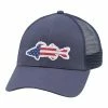 Simms USA Walleye Trucker Hat