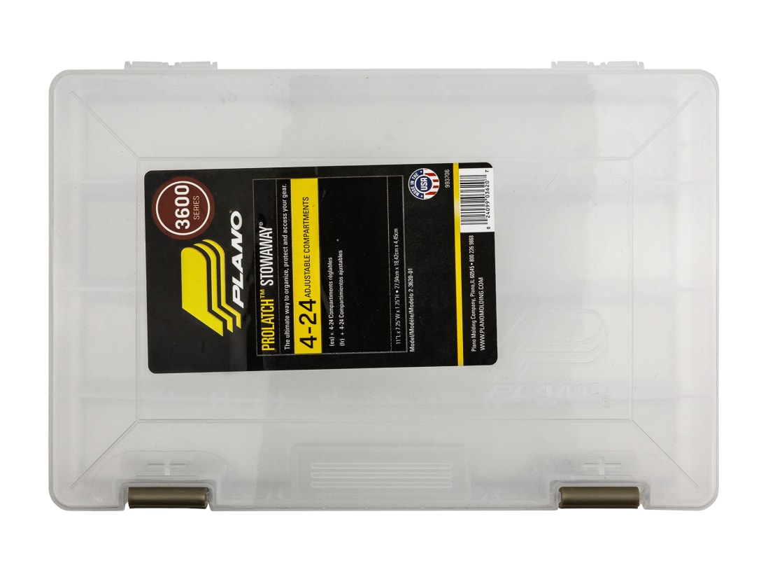 Plano ProLatch Utility Box - 24 Compartments Plano ProLatch Utility Box - 24 Compartments -ElaZtech store 4 24prolatchstowaway plano 01
