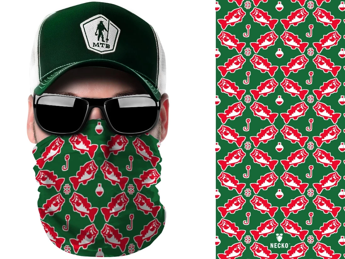 Karl's Fishing & Outdoors Ugly Fishmas Thermal Necko