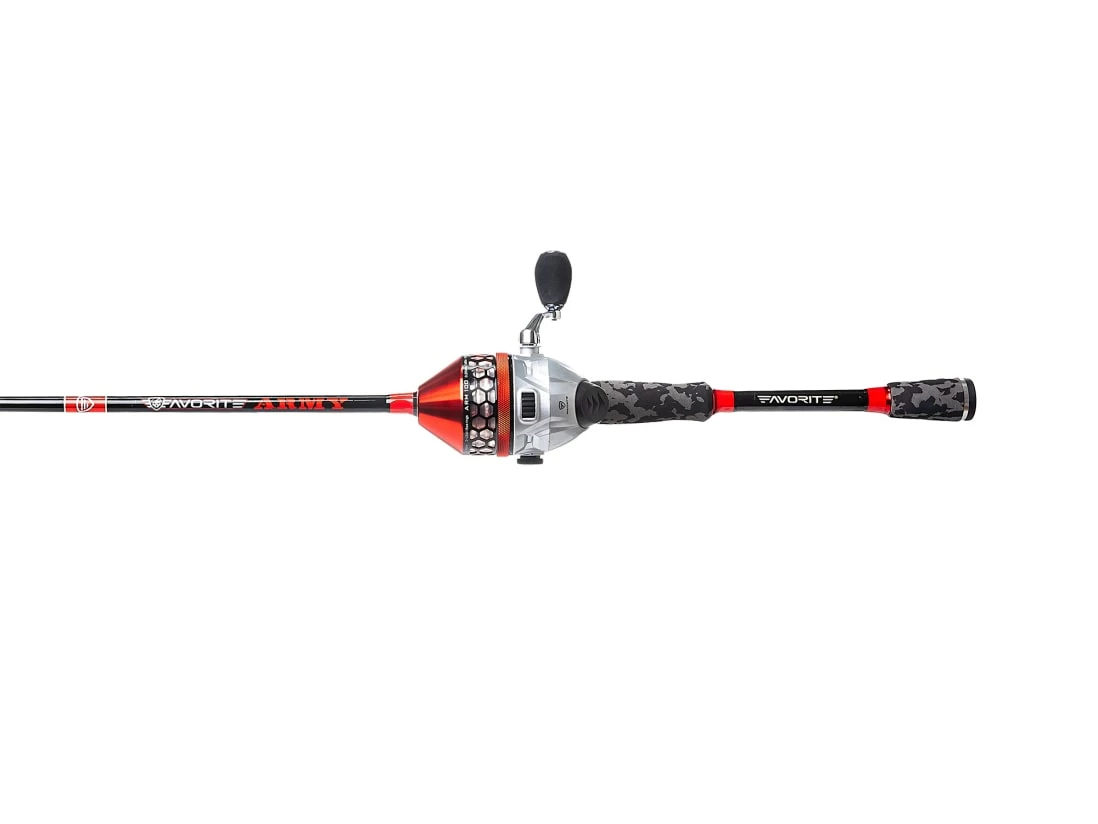 Favorite Fishing Favorite Army Spincast Combo - Image 2