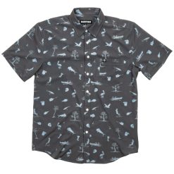 Badfish Islamorada Short Sleeve Button Up