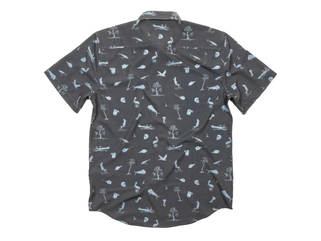 Badfish Islamorada Short Sleeve Button Up - Image 2