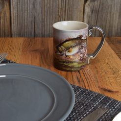 Rivers Edge Ceramic 3D Mug 15oz -ElaZtech store bass scene ceramic 3d mug 4