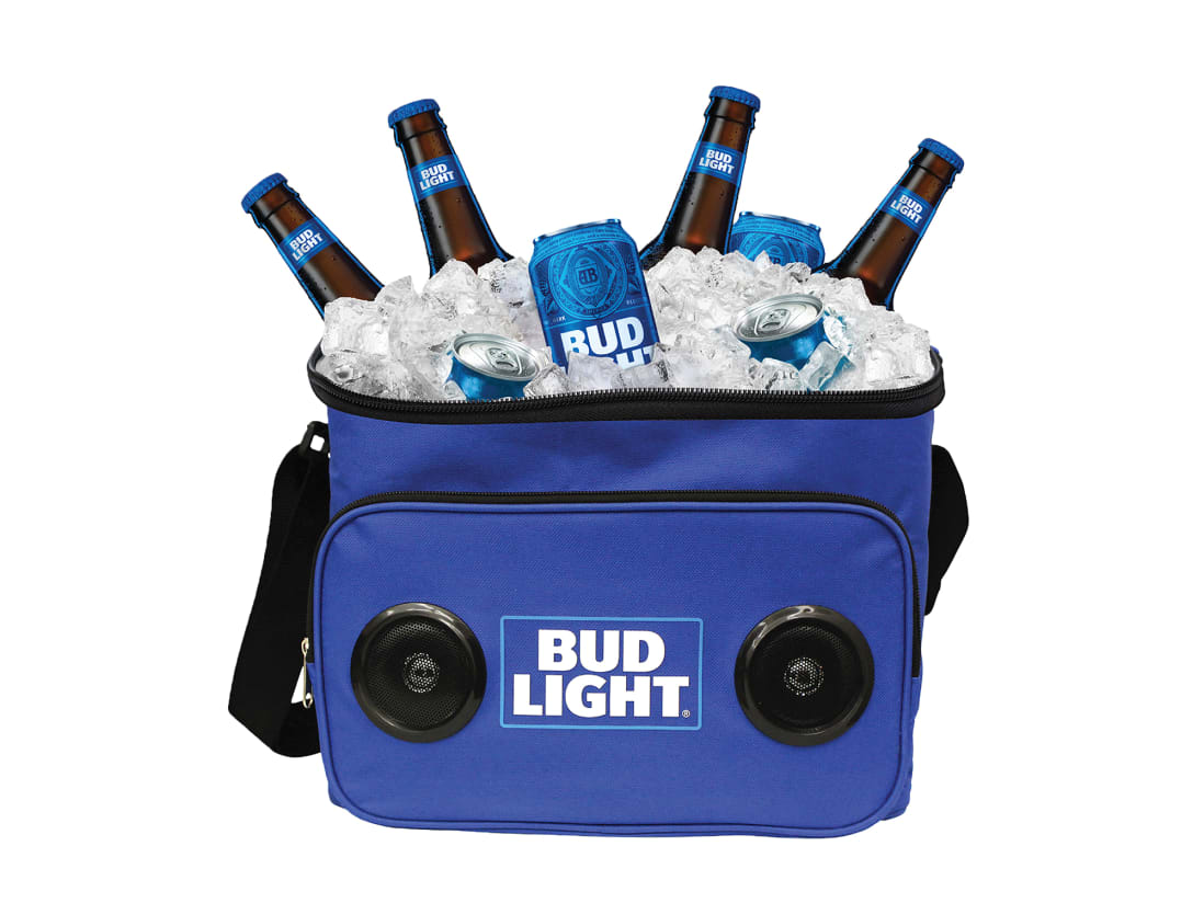 Bud Light Bluetooth Speaker Cooler Bag Bud Light Bluetooth Speaker Cooler Bag -ElaZtech store bl scb 14