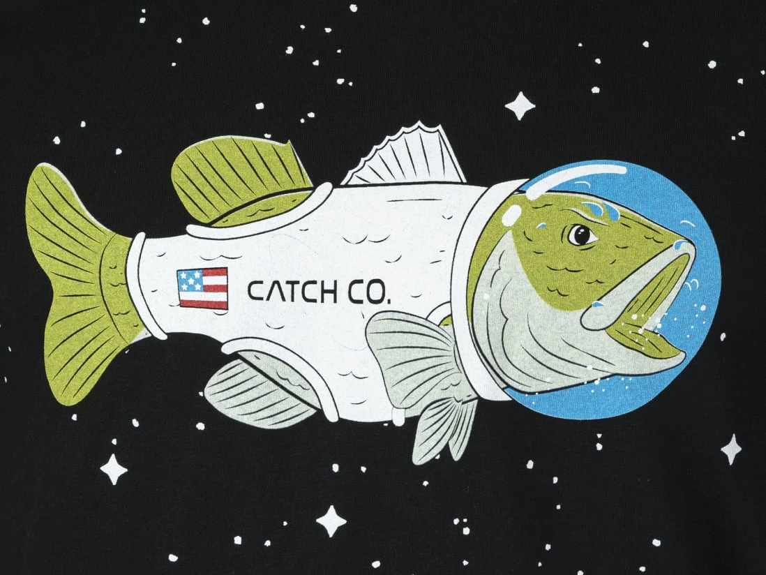 Catch Co. Space Bass T-shirt - Image 4