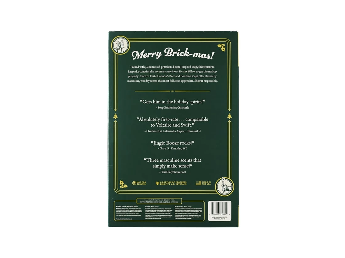 Duke Cannon Jingle Booze Soap Gift Set - Image 4