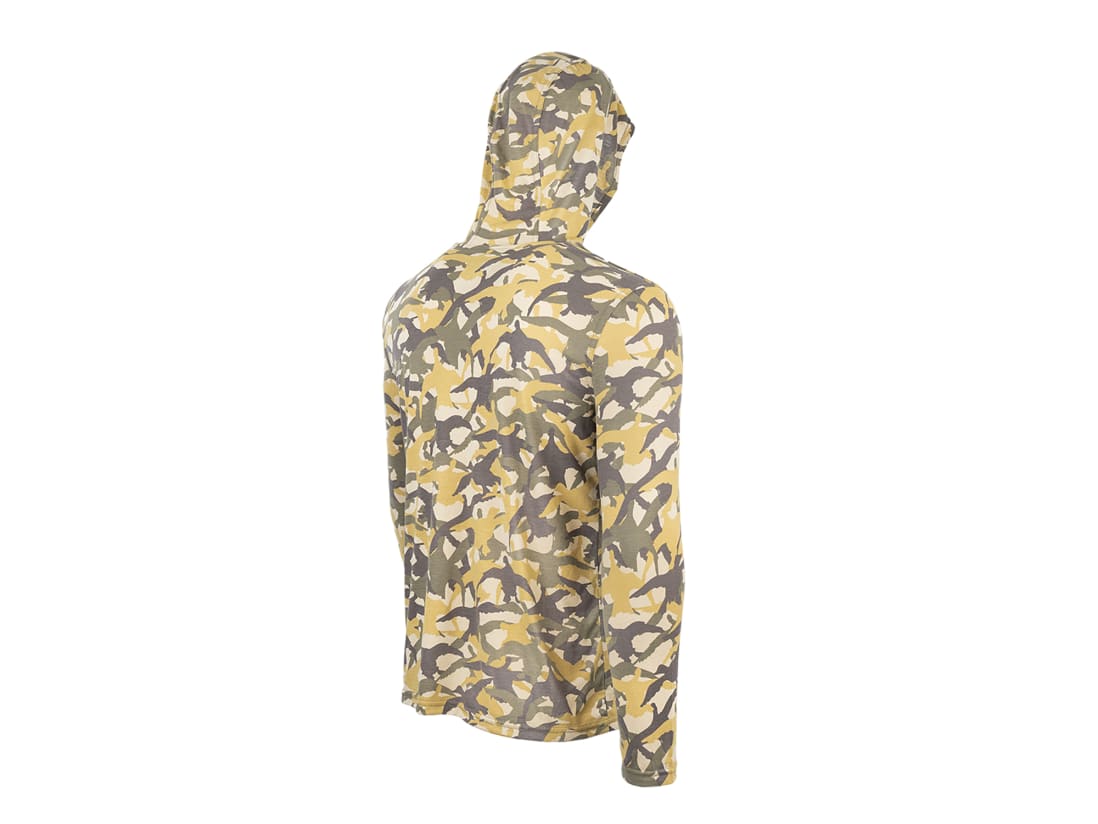 DUX Featherlight Performance Hoodie DUX Waterfowl Co. DUX Featherlight Performance Hoodie -ElaZtech store dux cuppedduxcamo featherlightperformancehoodie back 51 01 dux 10000c 1