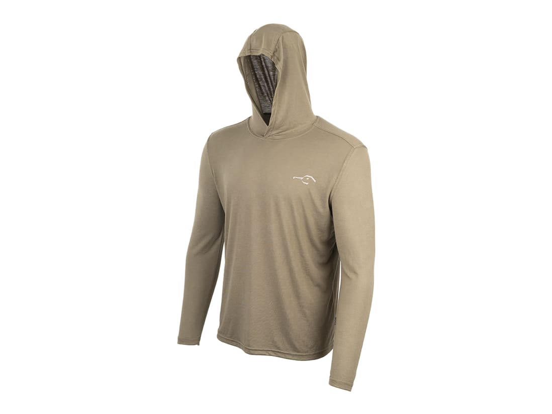 DUX Featherlight Performance Hoodie DUX Waterfowl Co. DUX Featherlight Performance Hoodie -ElaZtech store dux olive featherlightperformancehoodie angle 51 01 dux 10000o