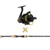 Googan Squad Gold Series Go-To Rod & Spinning Reel Bundle