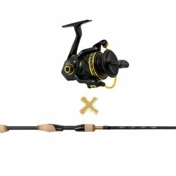 Googan Squad Gold Series Go-To Rod & Spinning Reel Bundle