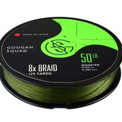 Googan Squad 8x Braided Line -ElaZtech store googan line braid spool side