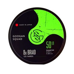 Googan Squad 8x Braided Line -ElaZtech store googan line braid spool top