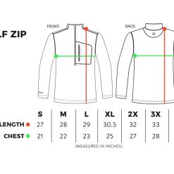 Googan Squad Half-Zip -ElaZtech store googan performance half zip sc 1
