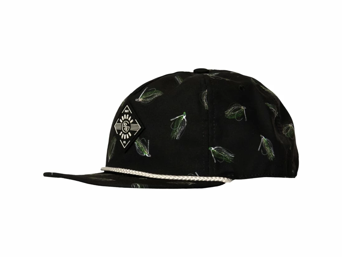 Googan Squad Black Tossed Jig Rope Hat - Image 2
