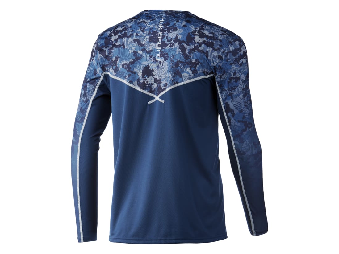 HUK Icon X Tide Change Fade Long Sleeve Shirt HUK Icon X Tide Change Fade Long Sleeve Shirt -ElaZtech store huk atlantic iconxtidechangefadels back 51 10 huk 10002a