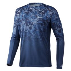 HUK Icon X Tide Change Fade Long Sleeve Shirt -ElaZtech store huk atlantic iconxtidechangefadels front 51 10 huk 10002a 5