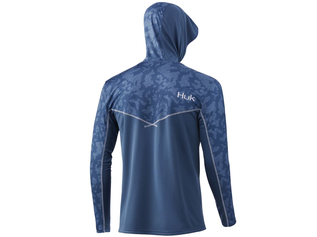 HUK Icon X Running Lakes Hoodie HUK Icon X Running Lakes Hoodie -ElaZtech store huk iconxrunninglakeshoodie titaniumblue back 51 99 huk 10003