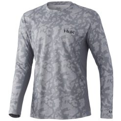HUK Icon X Running Lakes Long Sleeve Shirt