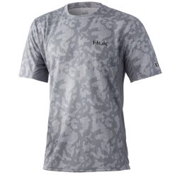 HUK Icon X Running Lakes Short Sleeve Shirt