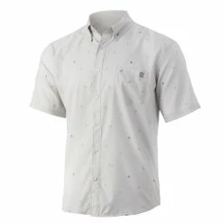 HUK Fly Hooks Teaser Short Sleeve Shirt