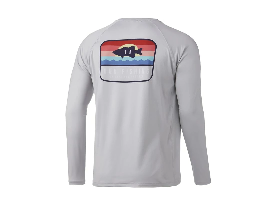 HUK Sunset Bass Pursuit Long Sleeve Shirt - Image 2