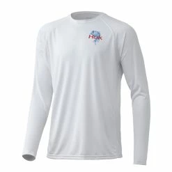 HUK Big Mouth Pursuit Long Sleeve Shirt