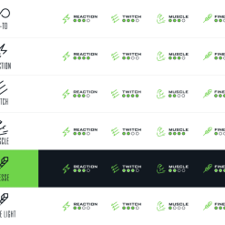 Googan Squad Green Series Finesse Spinning Rod -ElaZtech store icons green chart finesse