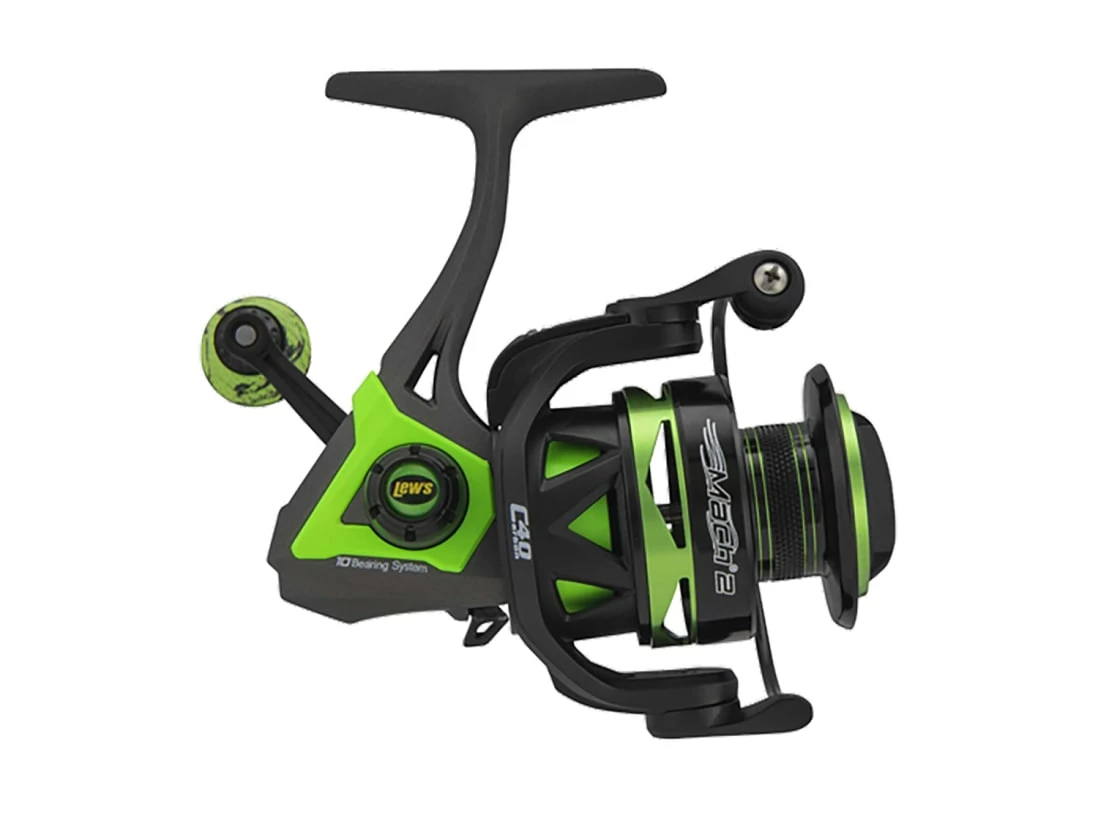 Lews Mach II Metal Speed Spin Spinning Reel - Image 2