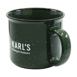 Karl's Fishing & Outdoors Karl's Campfire Mug -ElaZtech store karls campfiremug angle 75 06 krl 10008a