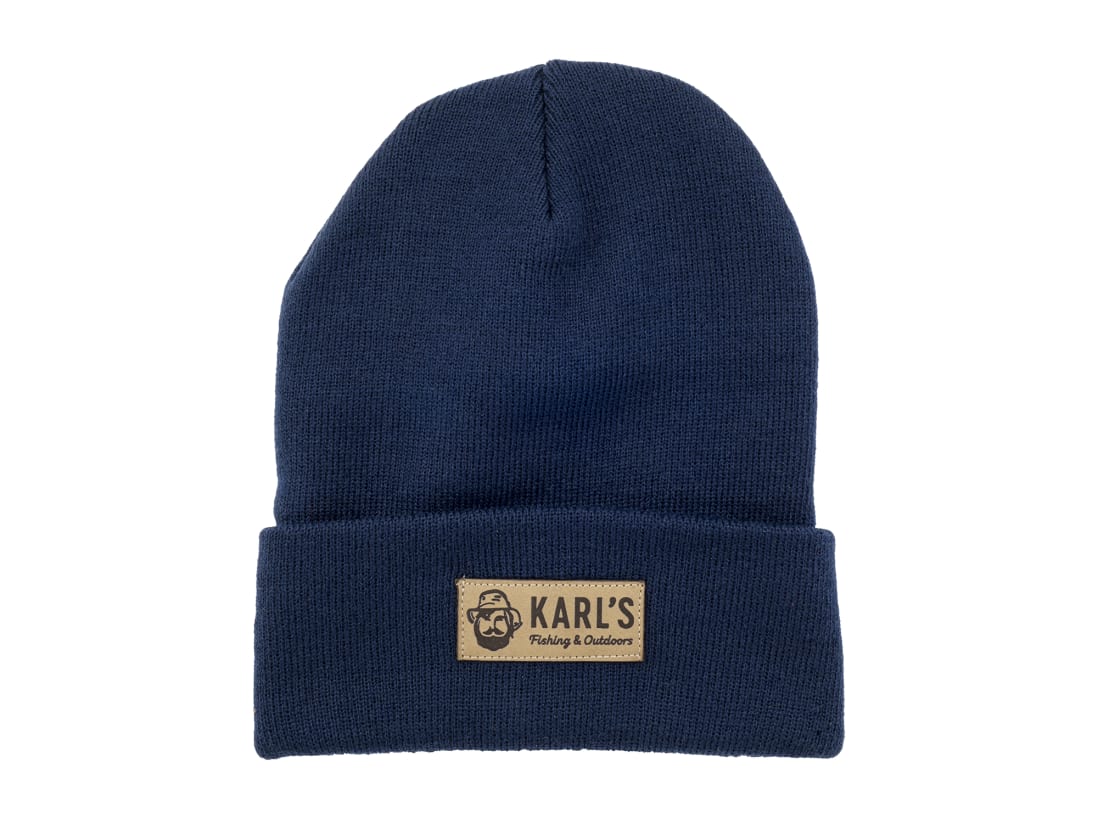 Karl's Fishing & Outdoors Cuff Beanie Karl's Fishing & Outdoors Cuff Beanie -ElaZtech store karls navy cuffbeanie 50 25 krl 10000d 1