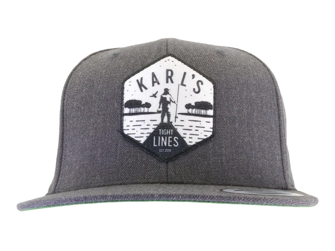Karl's Fishing & Outdoors Karl's Texas Badge Flat Brim Hat - Image 2
