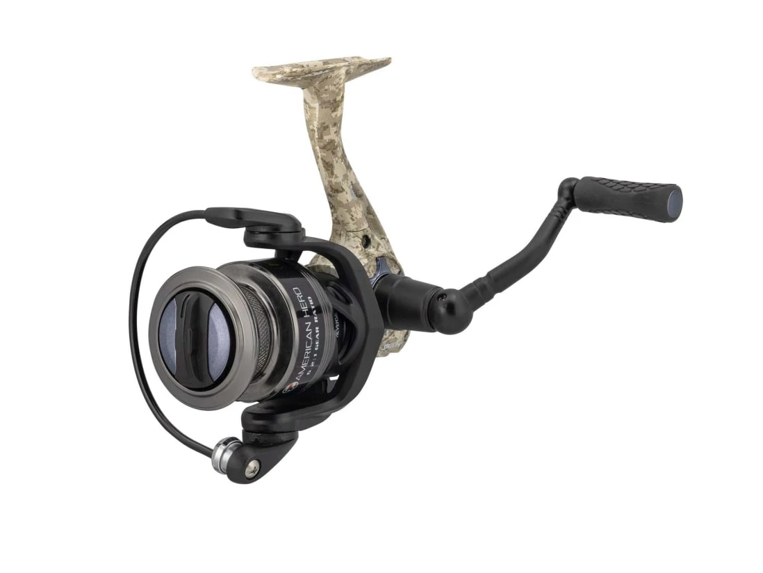 Lews American Hero Camo Spinning Reel - Image 2