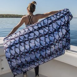 Badfish Boat Towel -ElaZtech store lifestyle badfish fishtowel 3