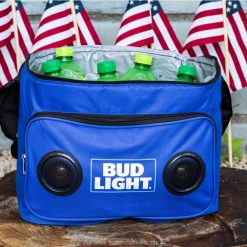 Bud Light Bluetooth Speaker Cooler Bag 4 Bud Light Bluetooth Speaker Cooler Bag -ElaZtech store lifestyle budlight coolerspeaker 1