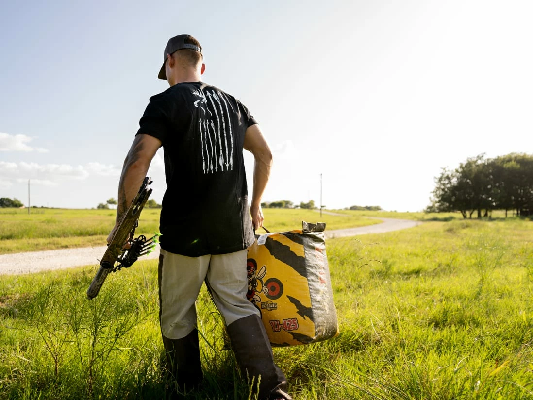 Bux Hunting Co. Bux Arrow Flag T-Shirt - Image 3