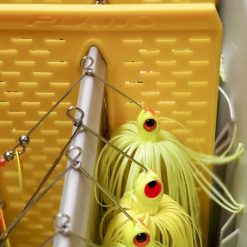 Plano EDGE Spinnerbait Box -ElaZtech store lifestyle edgespinnerbaitbox plano closeup 20 20 pno 10016b