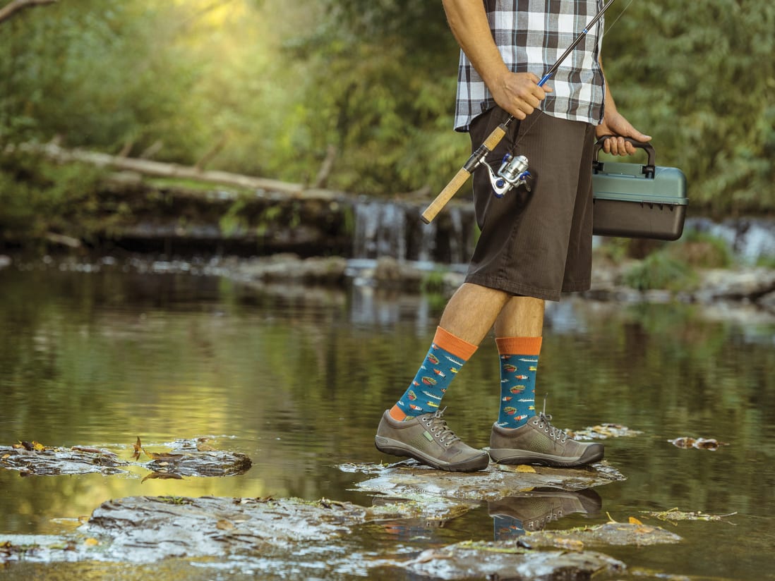 Socksmith Outdoor Adventure Socks Socksmith Outdoor Adventure Socks -ElaZtech store lifestyle sockmith socks just fishin