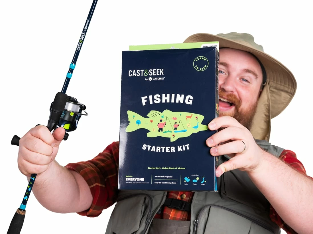 Cast & Seek Starter Kit With Spinning Combo - Image 2