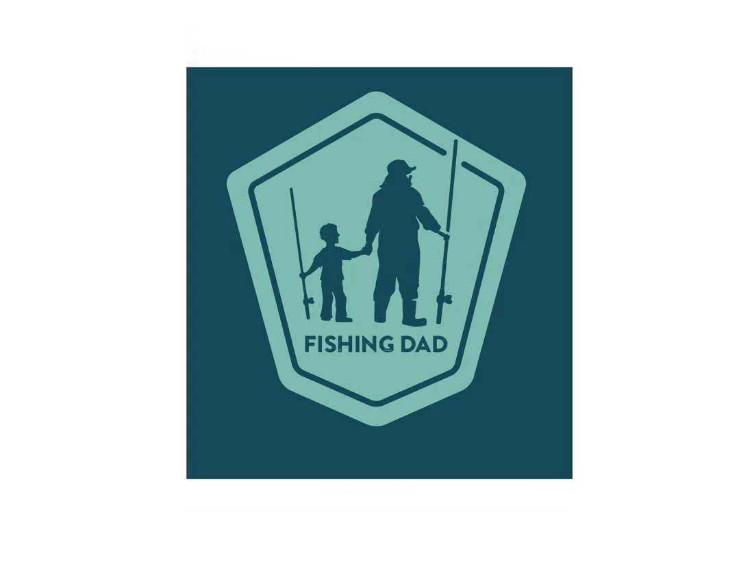 Mystery Tackle Box Fishing Dad With Son T-Shirt - Image 2