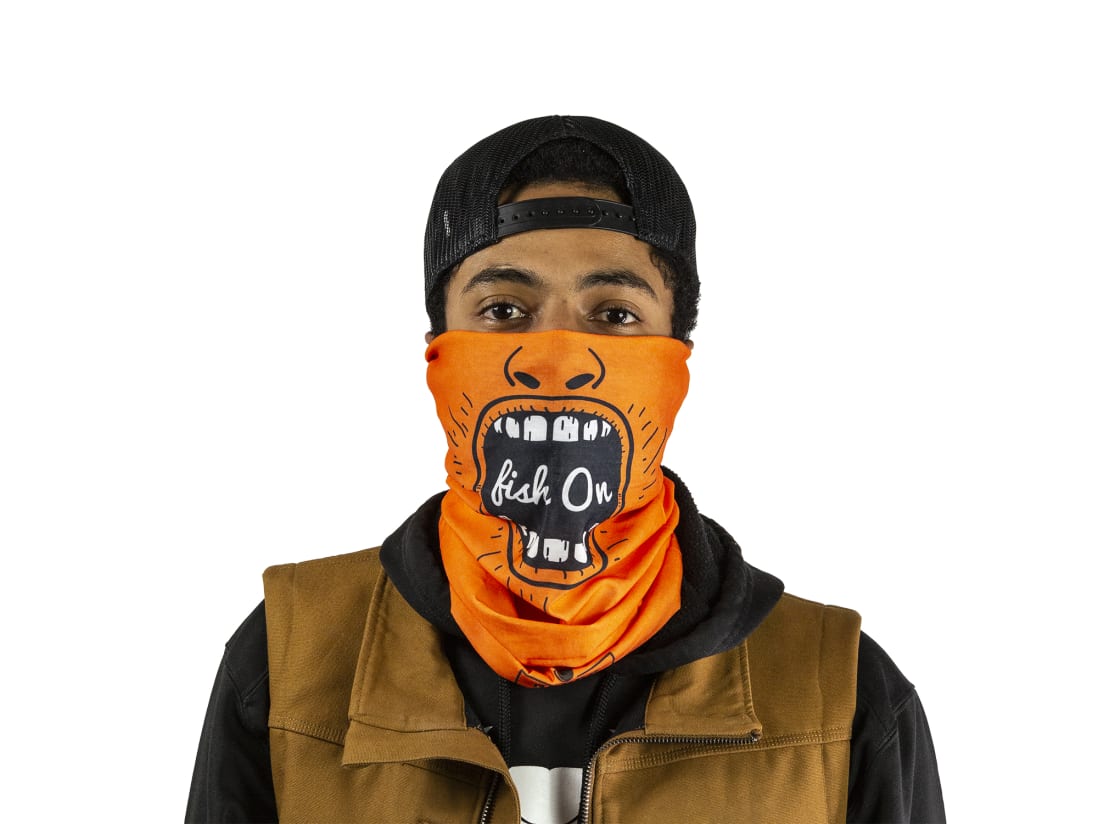 Fish On Necko - Orange/Black Fish On Necko - Orange/Black -ElaZtech store necko fishon orangeblack up