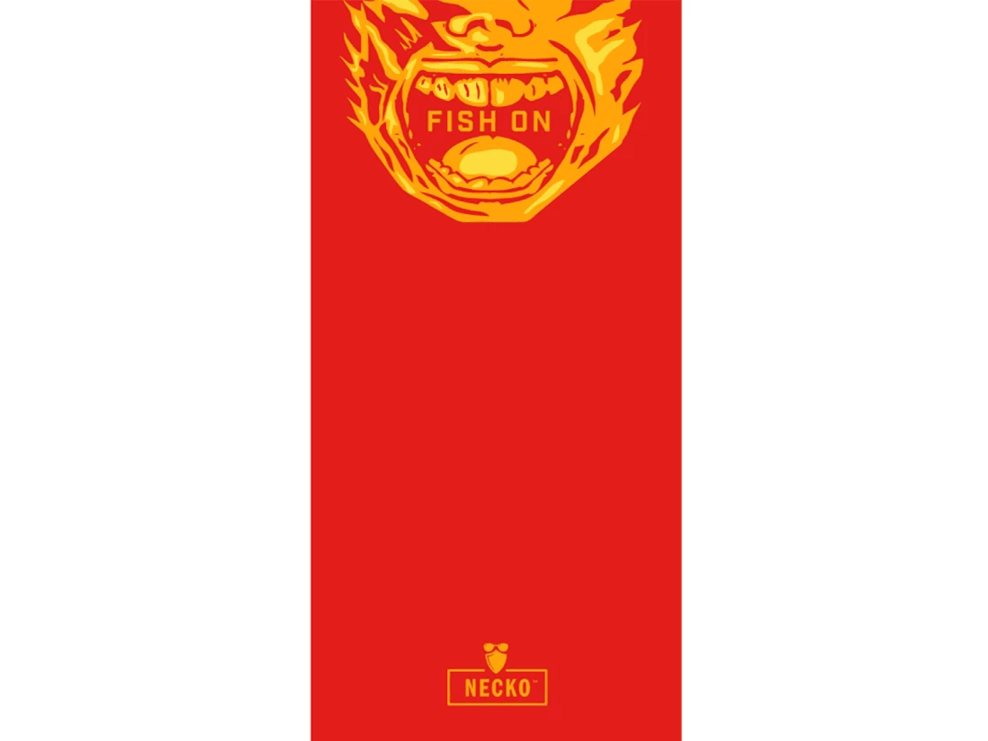 Fish On Necko - Red/Yellow - Image 5