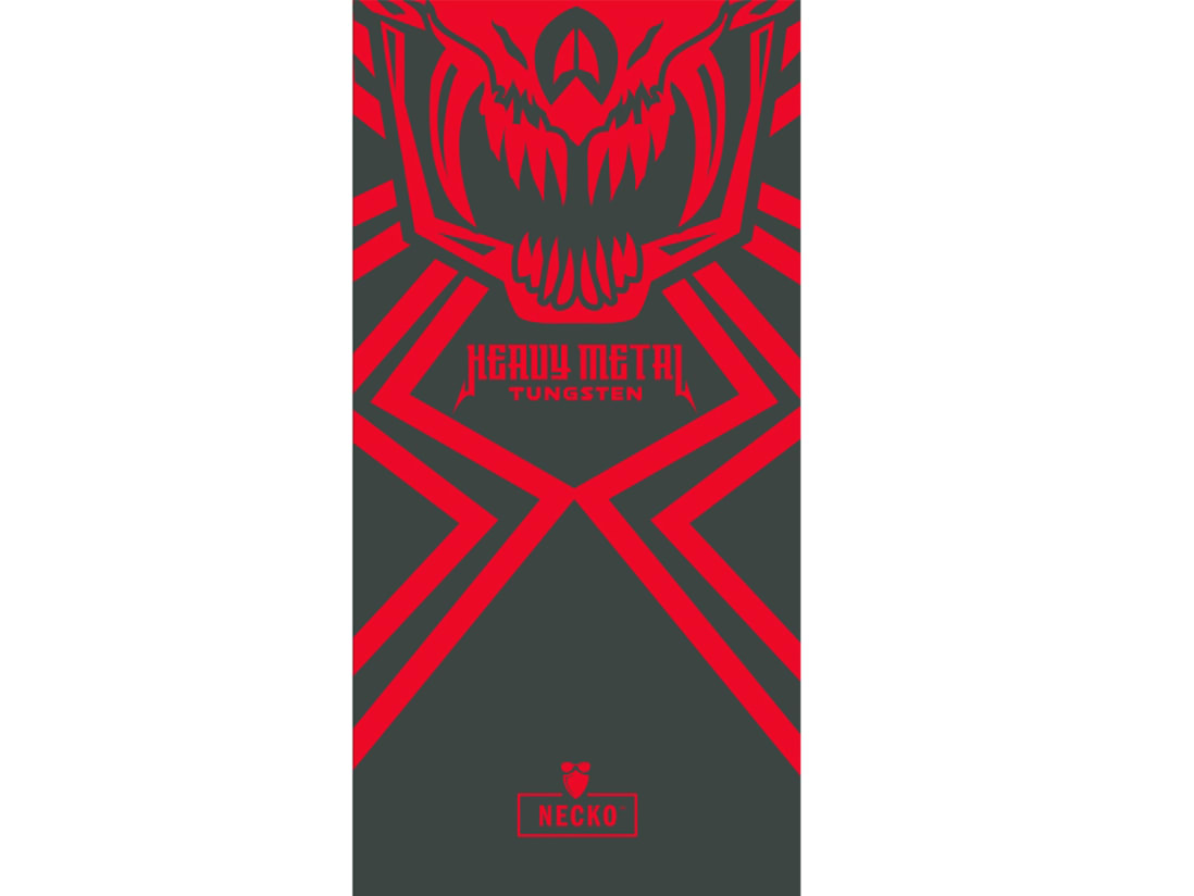 Heavy Metal Necko Heavy Metal Tungsten Heavy Metal Necko -ElaZtech store necko heavymetal design