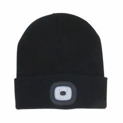 Night Scout Knit Beanie - Black