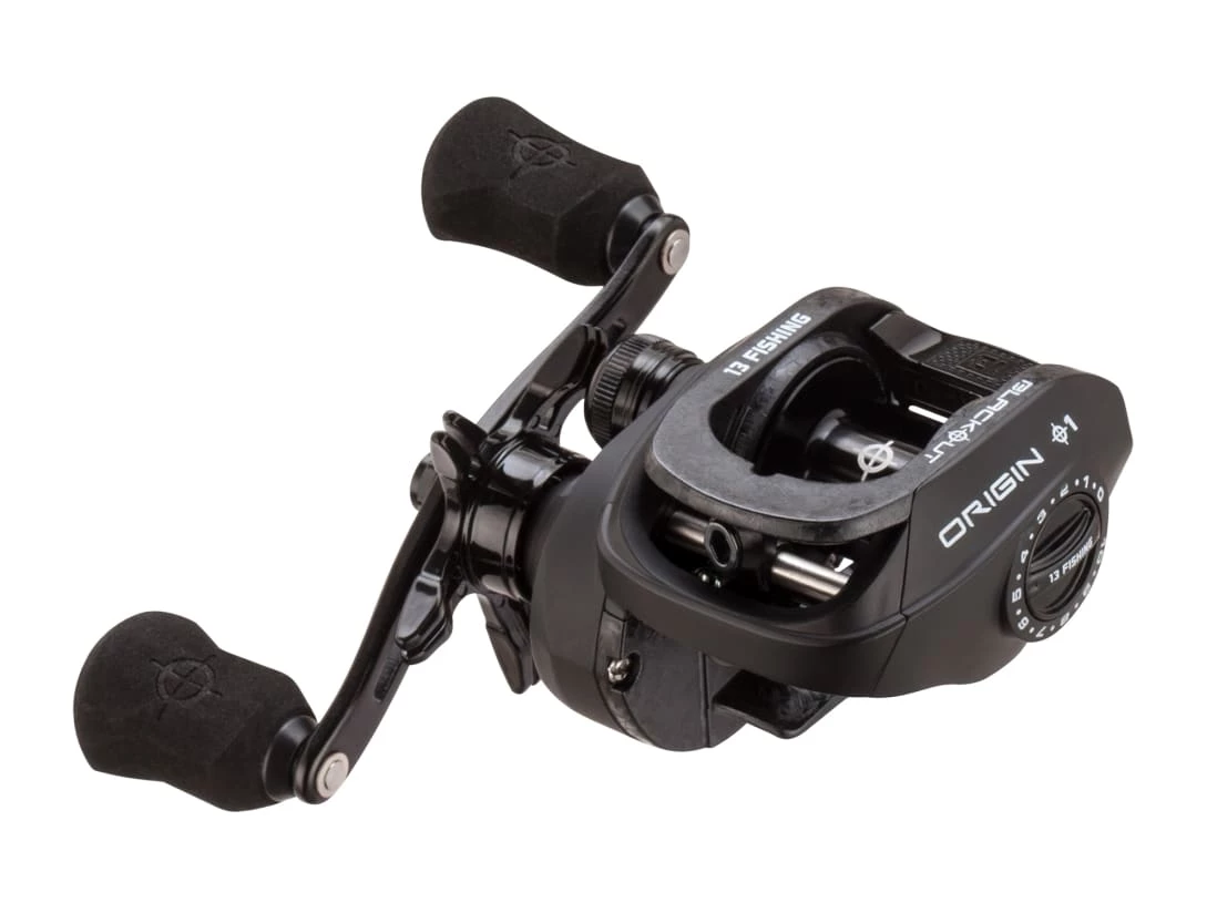 13 Fishing Origin O1 Blackout Baitcasting Reel - Image 3
