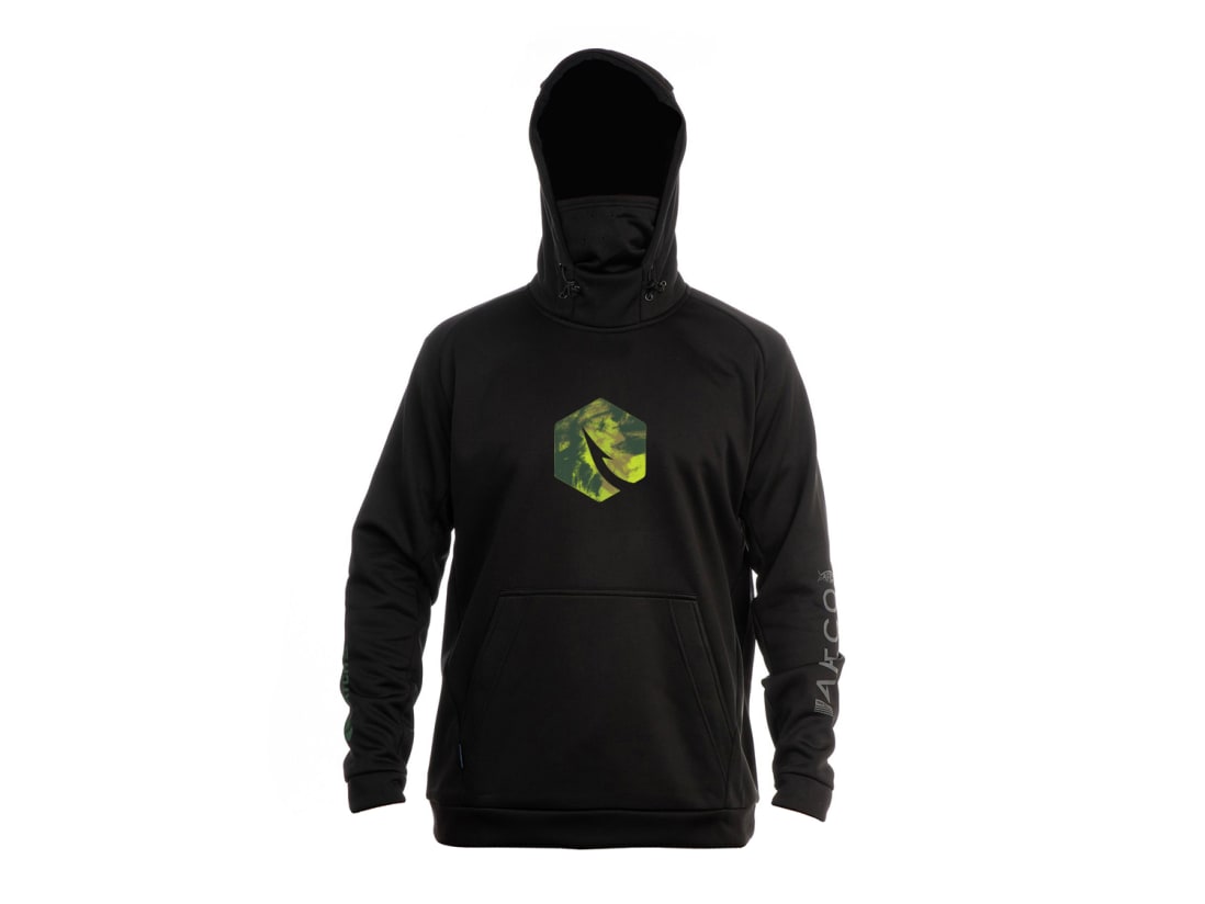 Aftco + Catch Co. Reaper Sweatshirt Aftco + Catch Co. Reaper Sweatshirt -ElaZtech store reaper catchco sweatshirt tshirt black front