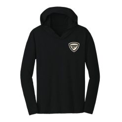 Favorite Fishing Simmer Tri-Blend Hoodie -ElaZtech store simmer walleye blk frt