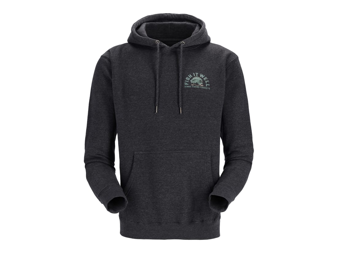 Simms Bass Tombstone Hoody Simms Bass Tombstone Hoody -ElaZtech store simms charcoalheather basstombstonehoody front 50 99 sim 10024c