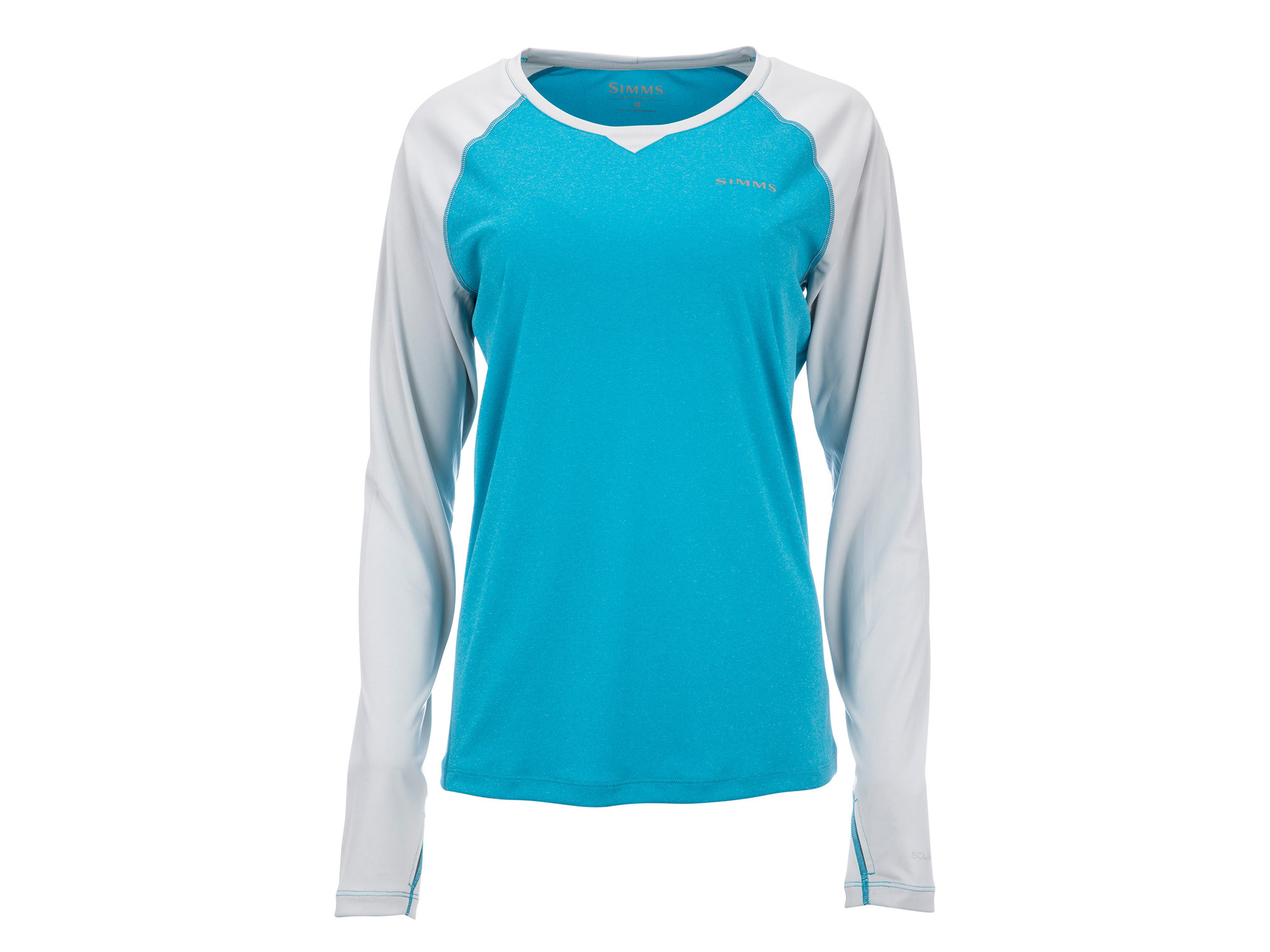 Simms Women's Solarflex Crewneck Simms Women's Solarflex Crewneck -ElaZtech store simms meridianheather solarflexcrewneck womens