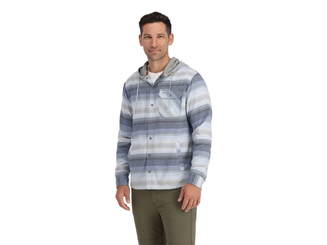 Simms Santee Flannel Hoody - Image 3