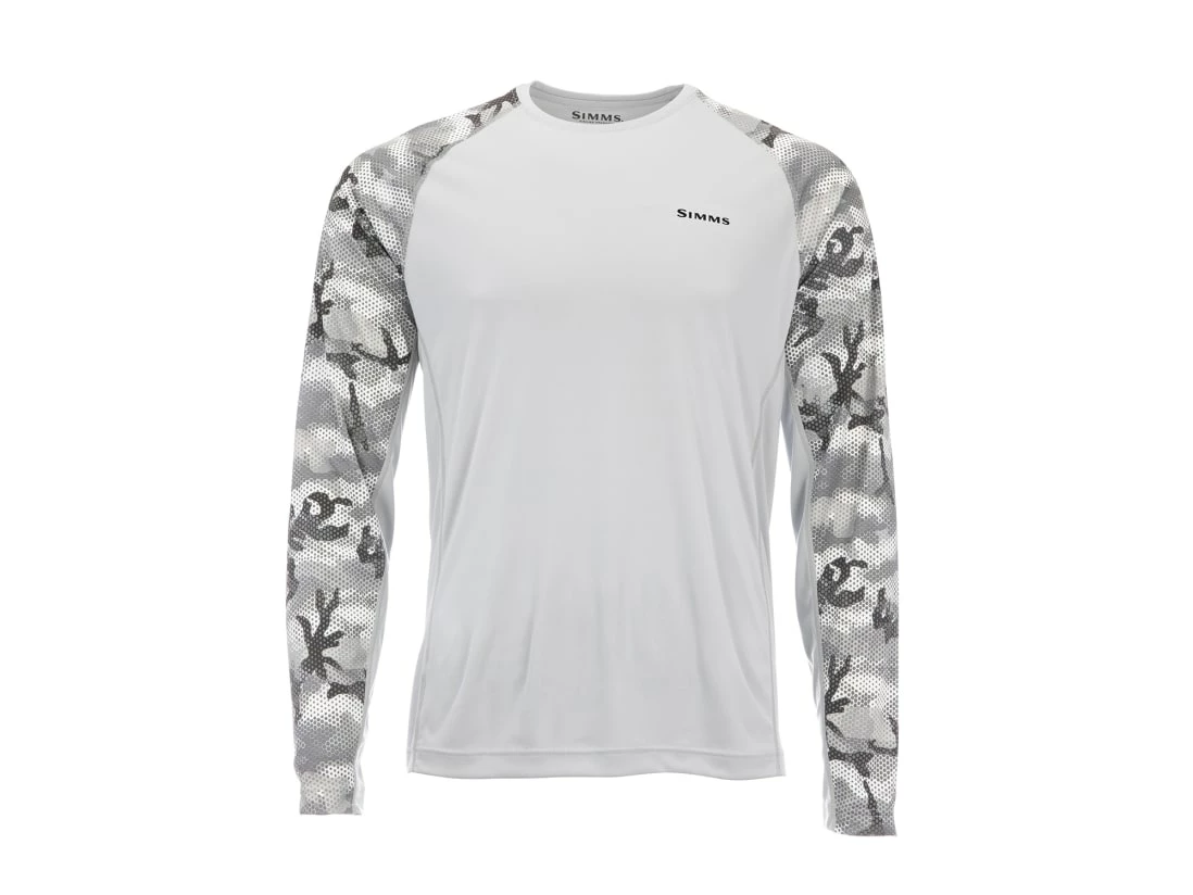 Simms Longsleeve Solarflex Prints Crewneck